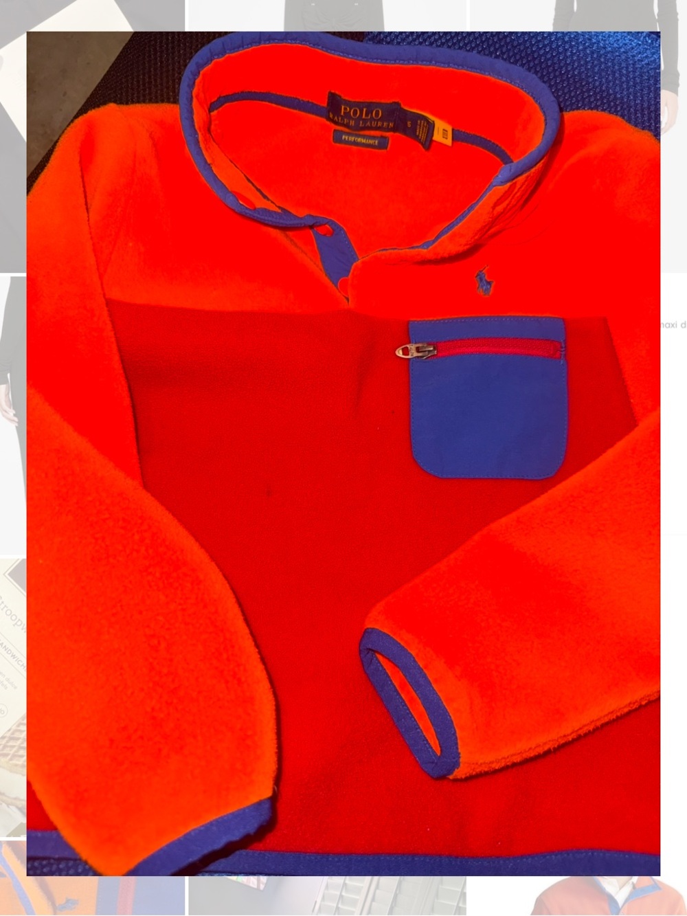 Polo Ralph Lauren Boys Color-Blocked Fleece Pullover